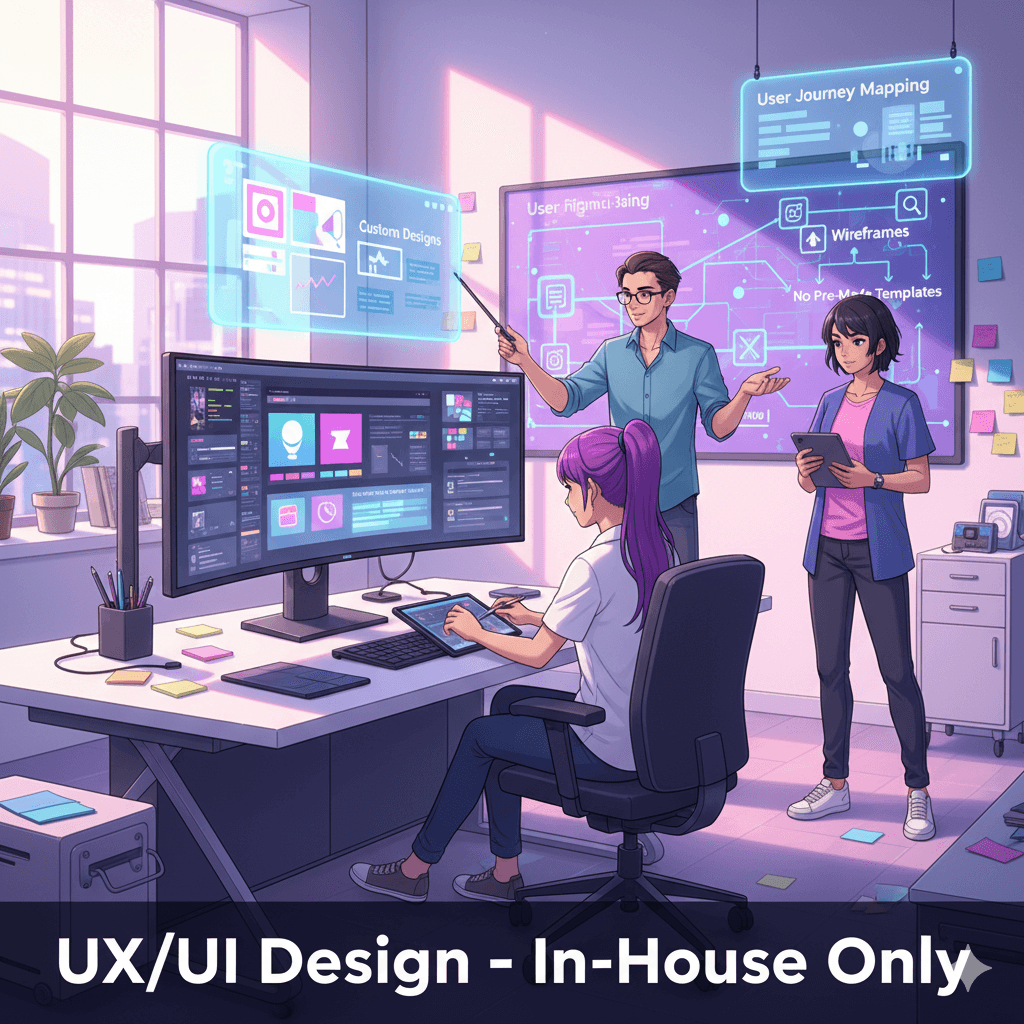 UX/UI Design – In-House Only